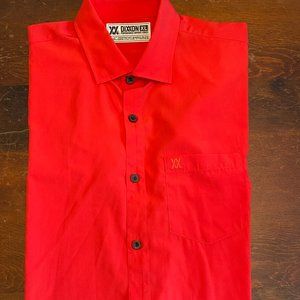XL Dixxon "Solid Red" bamboo s/s